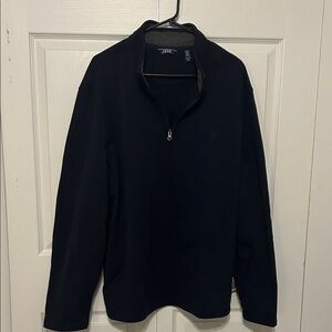 Izod Dark Blue Pullover with Gray Lining